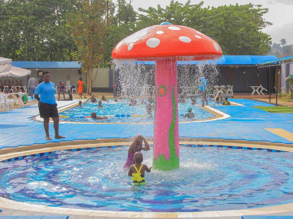 Lloli Fun Park Kampala Uganda. Akamwesi Shopping Mall Kyebando, Kampala Uganda. Services: Kids Amusement Play Park, Family Friendly Kids Fun Park, Toddlers-Kids Swimming Pool, Swings, Kids Train, Restaurant, Adults Swimming Pool, Swimming Costume Shop. Location: Kyebando, Gayaza Road, Akamwesi Mall Kampala Uganda. machineryug.com