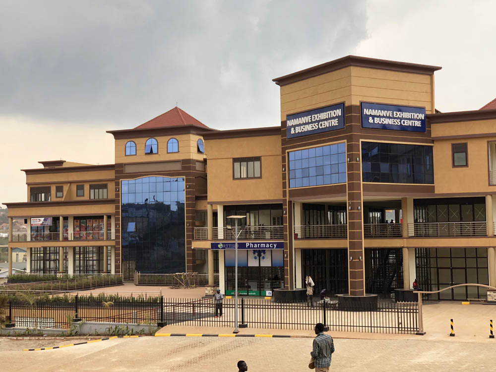 Namanve Exhibition And Business Centre Uganda. Namanve Industrial And Business Park Kampala-Jinja Highway. Services: Space to Let/Rent-Shop Spaces Available For Rent, Office Space, Industrial Products Show Rooms, Accommodation Services, Master Super Market, Restaurants, Banks, Forex Bureaus, Logistics Companies, Clearing And Forwarding Companies, Fashion Stores/Clothes Stores, Beauty Salons, Exhibition Spaces/Halls, Furniture Stores, Car Washing Bay. Location: Bweyogerere Ward, Southeastern side of Kira Municipality, Wakiso District, Bordering Mukono District. machineryug.com