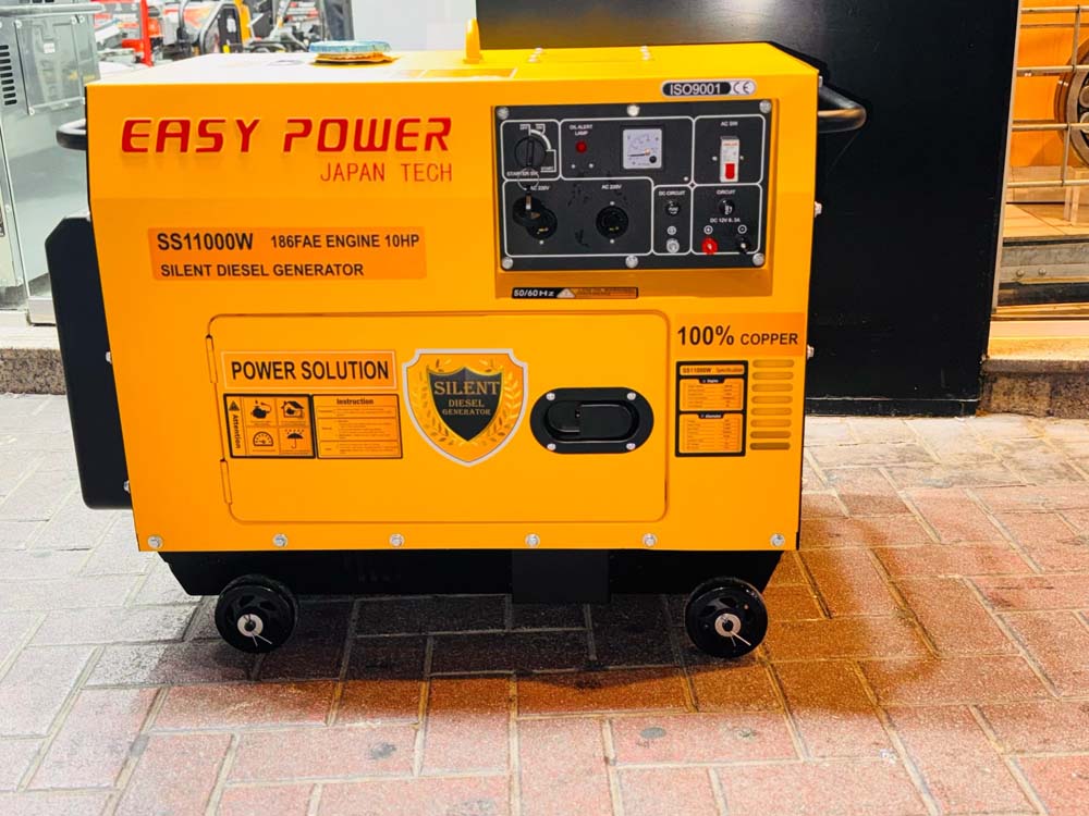 Generator. 6KW Diesel Generator, SS11000W 186FAE Engine 10HP Silent Diesel Generator 100% Copper For Music Systems And Home Appliances & Electronics for Sale in Kampala Uganda. Machine World Uganda, Leading Generators and Agro Machinery Supply Company, Supplier, Importer, Distributor, Assembler and Installer of Domestic and Industrial Generators, Agro Machinery/Agricultural Equipment in Kampala-Uganda, East Africa: Kigali-Rwanda, Nairobi-Mombasa-Kenya, Juba-South Sudan, DRC-Congo, Tanzania. Machinery Uganda