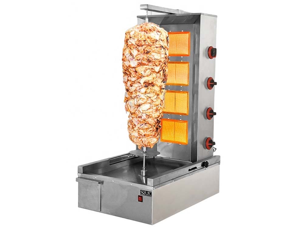 Shawarma Grill BBQ Machine Gas/Electric for Sale in Kampala Uganda. Kebab Grilling Machine. Cooking Equipment/Commercial Food Cooking Equipment in Uganda. Commercial Kitchen Equipment, Hotel/Restaurant Equipment Supplier in Kampala Uganda, East Africa: Kigali-Rwanda, Nairobi-Mombasa-Kenya, Juba-South Sudan, DRC-Congo, Tanzania, Machinery Uganda